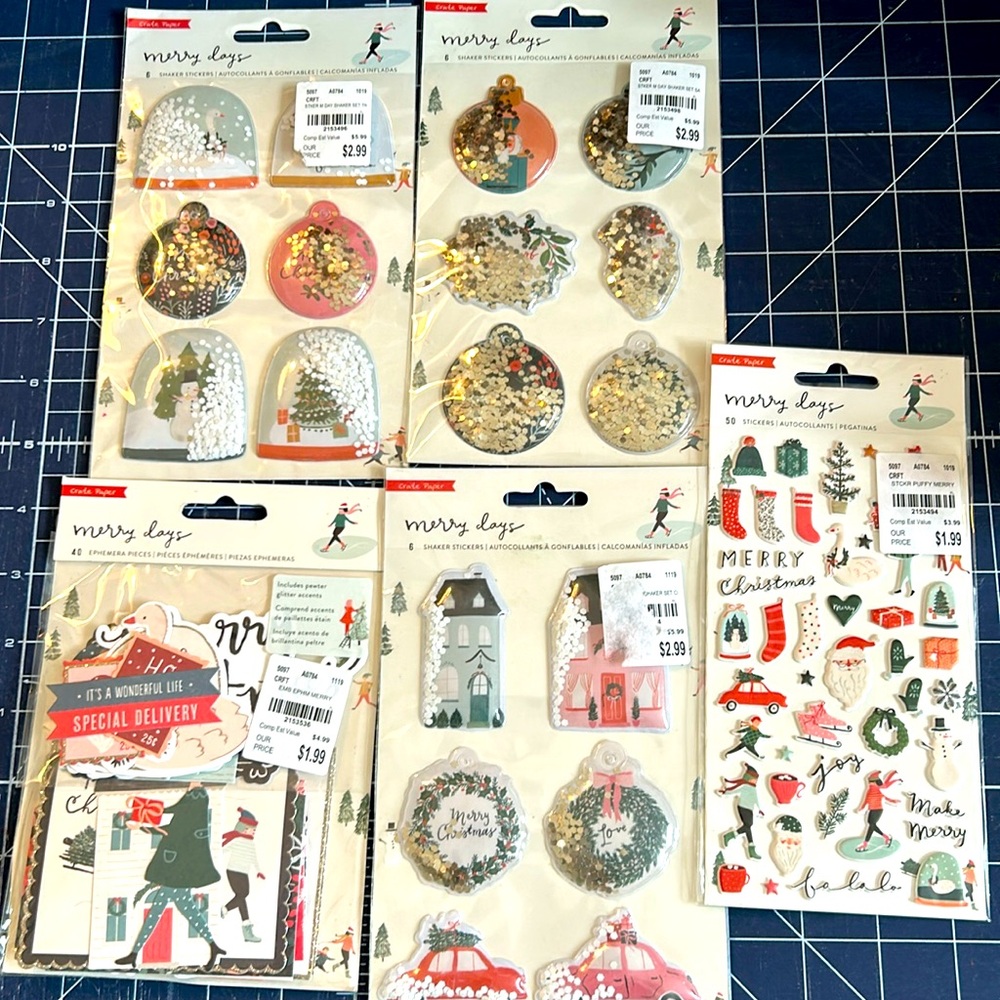 Crate Paper Merry Days bundle